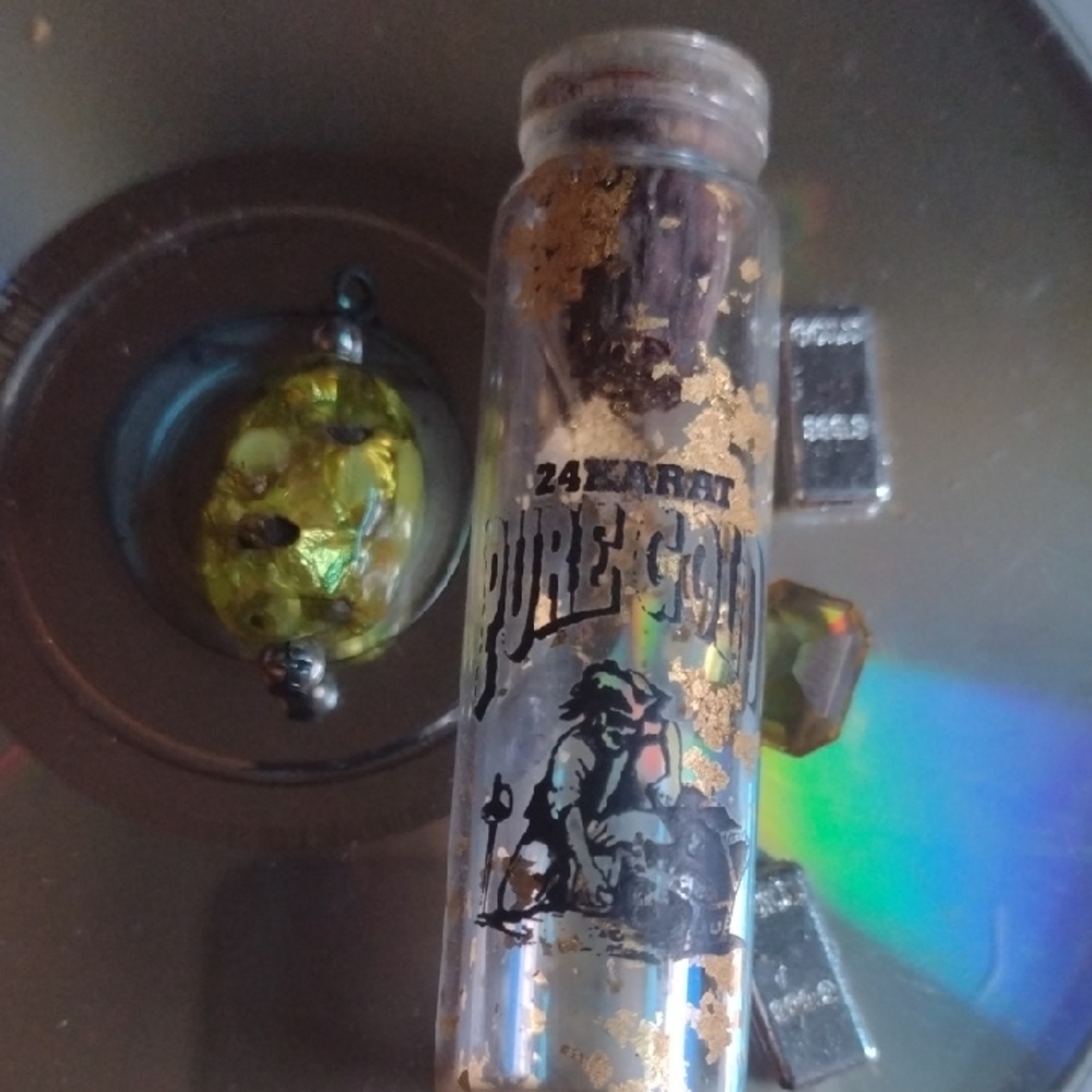 24 Karat Pure Gold Vial +